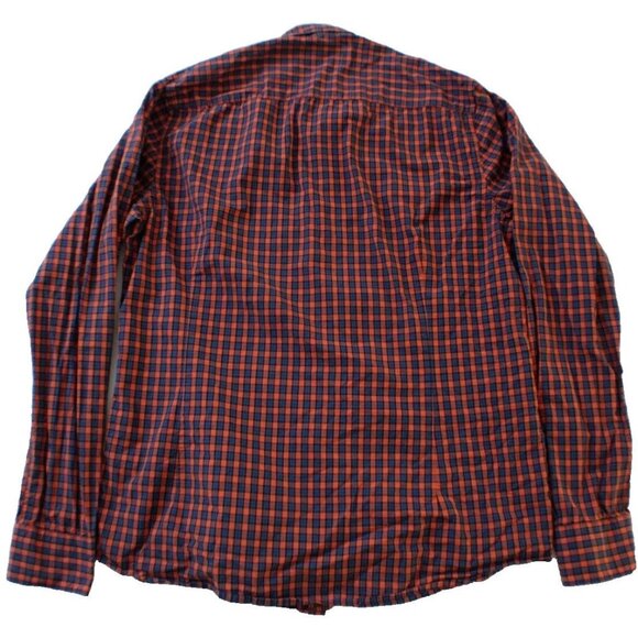 Scotch and Soda Men's Plaid Button Up Shirt Size L - Picture 2 of 4